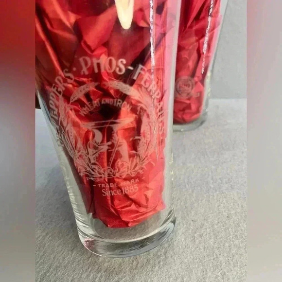 Vintage 1985 Dr. Pepper Glasses 100 year celebration rare collectible - Picture 9 of 9